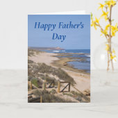 Carte Kalbarri pour la fête des pères (Fleur jaune)