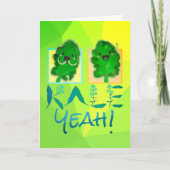Carte Kale Ouais - Punny Garden Card (Devant)