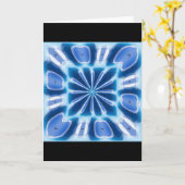 Carte Kaleido var.2 (Fleur jaune)