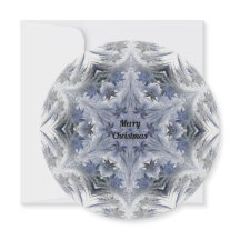 Carte Kaleidoscope Snowflake Joyeux Noël Apparteme