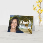 Carte Kamala été 2024 (Fleur jaune)