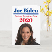 Carte Kamala Harris (Fleur jaune)