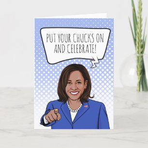 Carte Kamala Harris Anniversaire : Mets tes canards