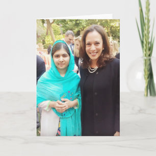Carte Kamala Harris & Malala Yousafzai