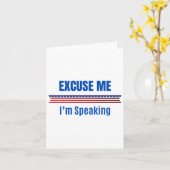 Carte Kamala Harris Présidente 2024  (Fleur jaune)