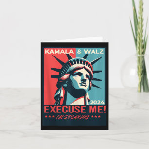 Carte Kamala Harris Tim Walz Élection 2024