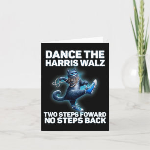 Carte Kamala Harris Wheimer 2024 Waltz Dance 2 Étapes Po