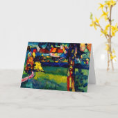 Carte Kandinsky - Arbre de vie (Fleur jaune)