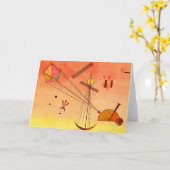 Carte Kandinsky - Attachement léger (Fleur jaune)