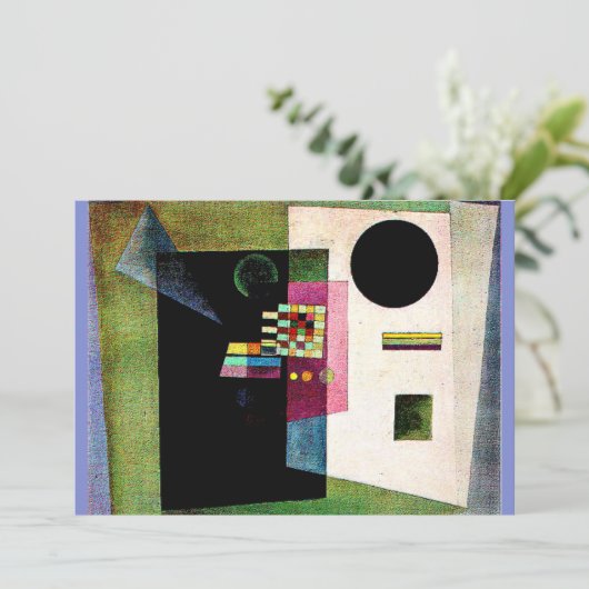 Carte Kandinsky - Au repos (Debout devant)