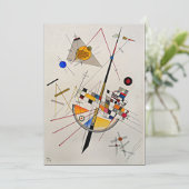Carte Kandinsky - Délicate tension (Debout devant)