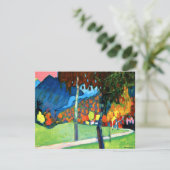 Carte Kandinsky - Étude d'automne à Oberau (Debout devant)