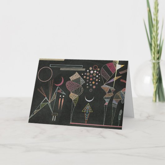 Carte Kandinsky - Etude pour Contrastes Réduits (Devant)