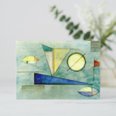 Carte Kandinsky - Haze, oeuvre abstraite, (Debout devant)