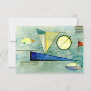 Carte Kandinsky - Haze, oeuvre abstraite,