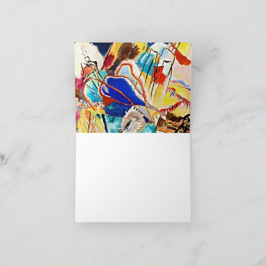 Carte Kandinsky - Improvisation 30 (Intérieur)