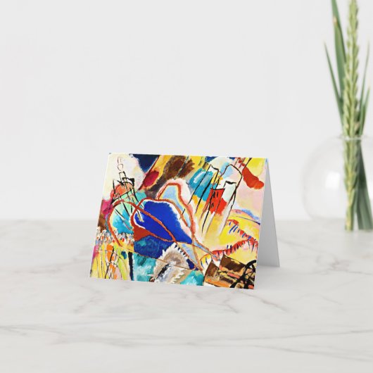 Carte Kandinsky - Improvisation 30 (Devant)