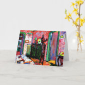 Carte Kandinsky : Intérieur, Ma Salle À Manger, (Fleur jaune)