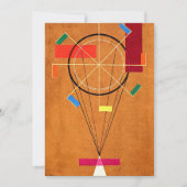 Carte Kandinsky - Jolly, peinture abstraite, (Devant)