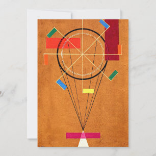 Carte Kandinsky - Jolly, peinture abstraite,