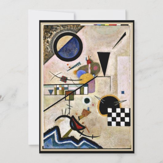 Carte Kandinsky - Les accords s'opposent (Devant)