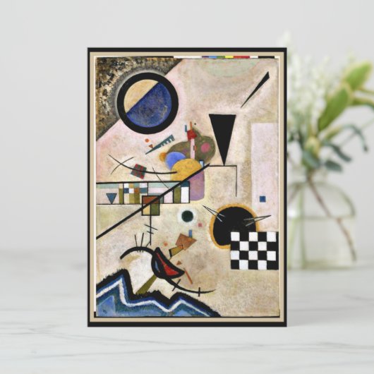 Carte Kandinsky - Les accords s'opposent (Debout devant)
