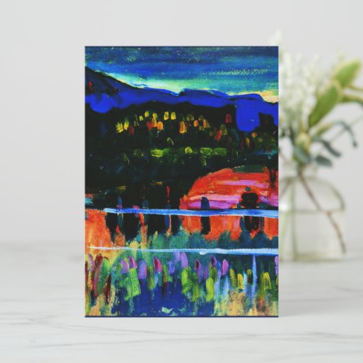 Carte Kandinsky - Murnau am Staffelsee (Debout devant)