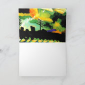 Carte Kandinsky - Murnau Train et Château (Intérieur)