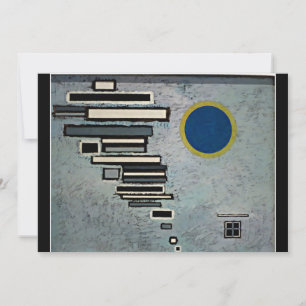 Carte Kandinsky - OEuvre inégale et abstraite