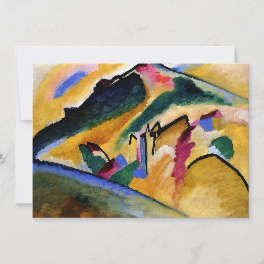 Carte Kandinsky - Paysage d'automne (Devant)