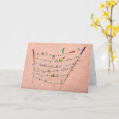 Carte Kandinsky - Petits Accents (Fleur jaune)