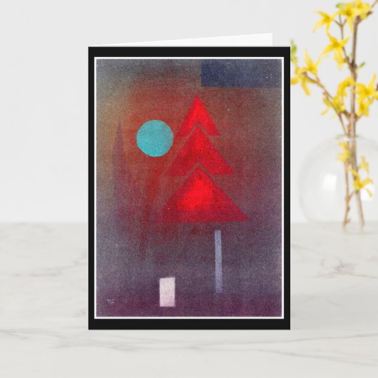 Carte Kandinsky - Rapide Versunken (Fleur jaune)