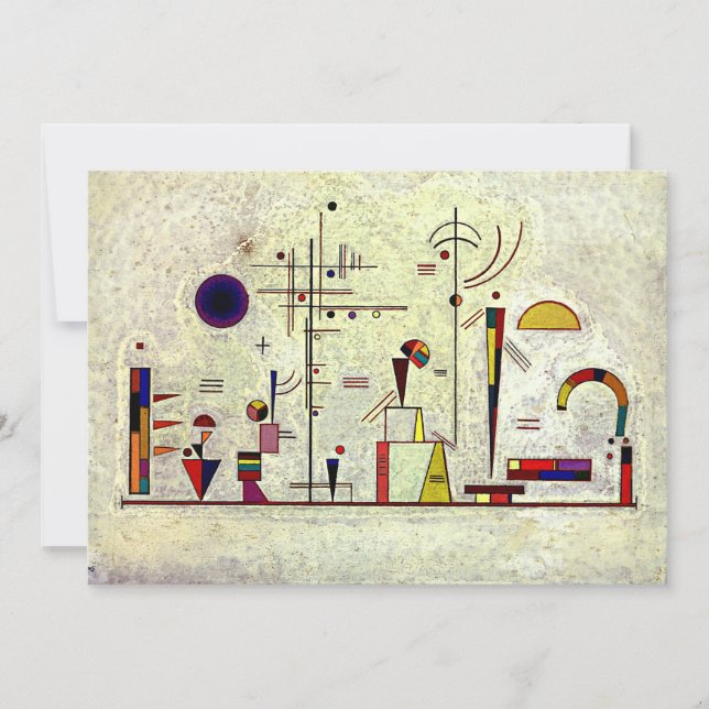 Carte Kandinsky - Sérieux Amusants (Devant)