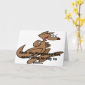 Carte Kangaroo (Fleur jaune)