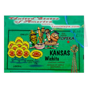 Carte Kansas USA
