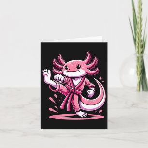 Carte Karate Axolotl Martial Arts Taekwondo Kickboxe F