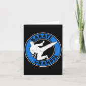 Carte Karate Grandpa Karate Lutter Grand-Père Karate Fig (Devant)
