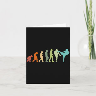 Carte Karate Kung-Fu Évolution Kickboxer Muay Thai MMA