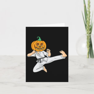 Carte Karate Lazy Costume Halloween Cool Arts Martiaux P