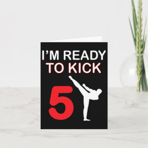 Carte Karate Lovers Cadeaux Boys Anniversaire Enfants Ki