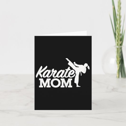 Carte Karate Maman (Devant)