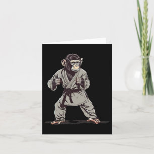 Carte Karate Monkey Kickboxing Judo Jiu-jitsu Mixed mart