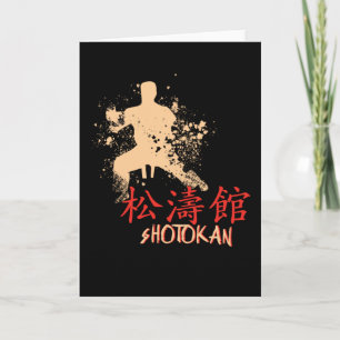 Carte Karate Shotokan