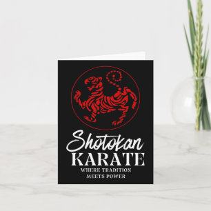 Carte Karaté Shotokan Où La Tradition Rencontre Le Pouvo