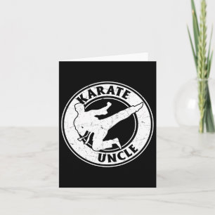 Carte Karate Uncle Karate Combattez Uncle Karate