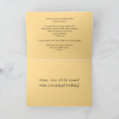 Carte Karen Hawaiian Joyeux Anniversaire Coucher de sole (Intérieur)