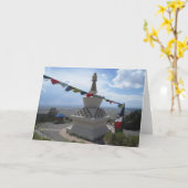 Carte Karmapa Stupa en Crestone Card (Fleur jaune)