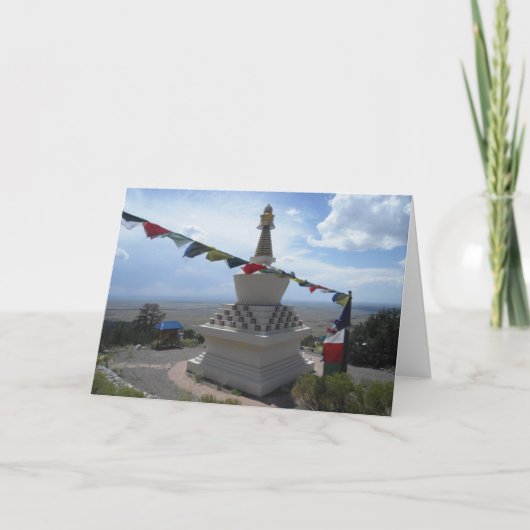 Carte Karmapa Stupa en Crestone Card (Devant)