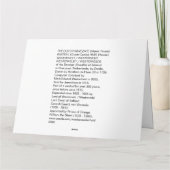 Carte KASTEEL WESTERVELT 1729 A. de Haen drawing. card   (Dos)