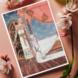 Carte Kay Nielsen Dis-moi le chemin alors et je chercher